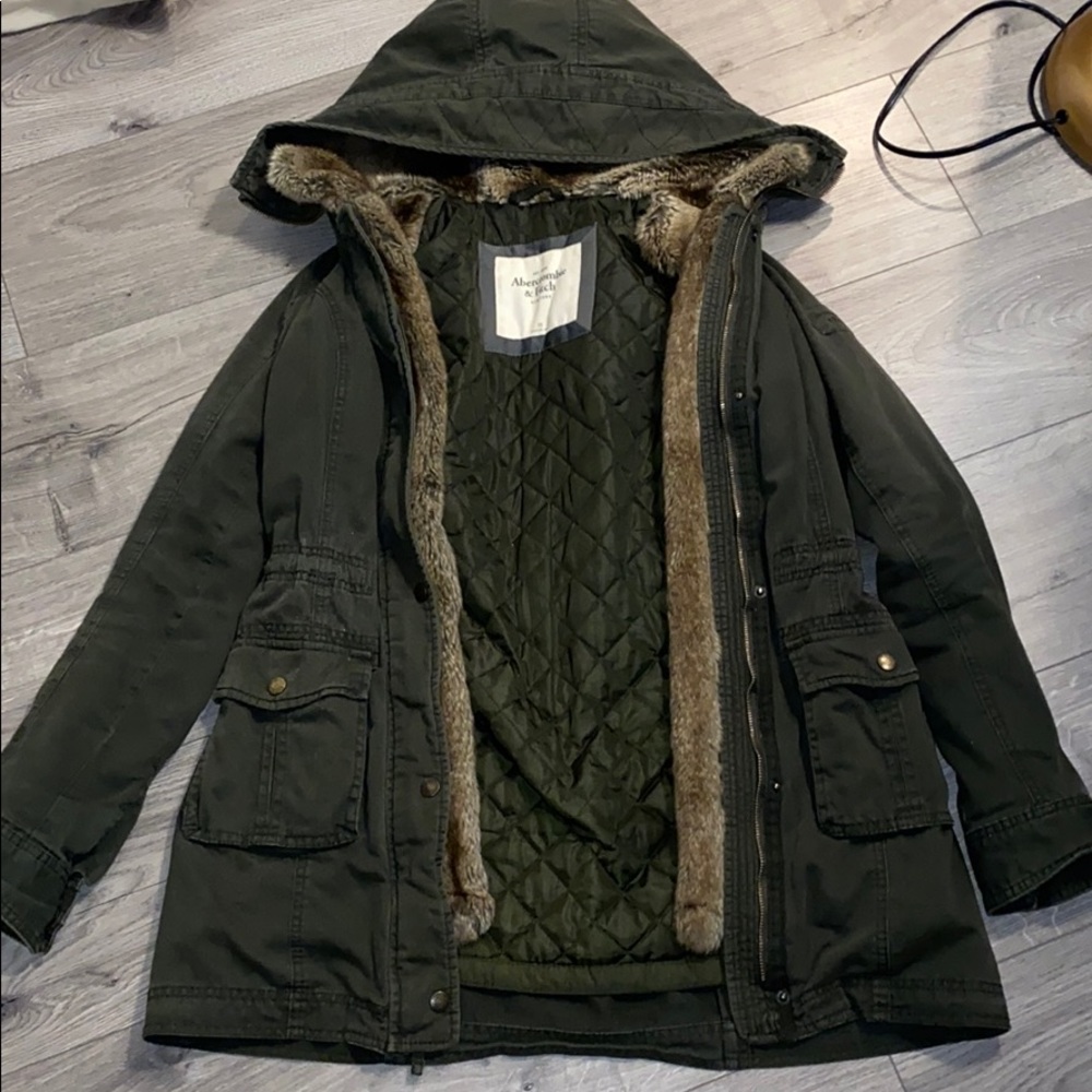 Ultra lined and warm Abercrombie jacket